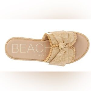 Beach by Matisse Tan Bow Mules